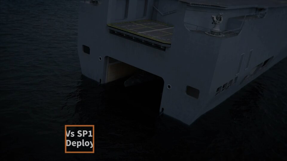 USV mothership deployment